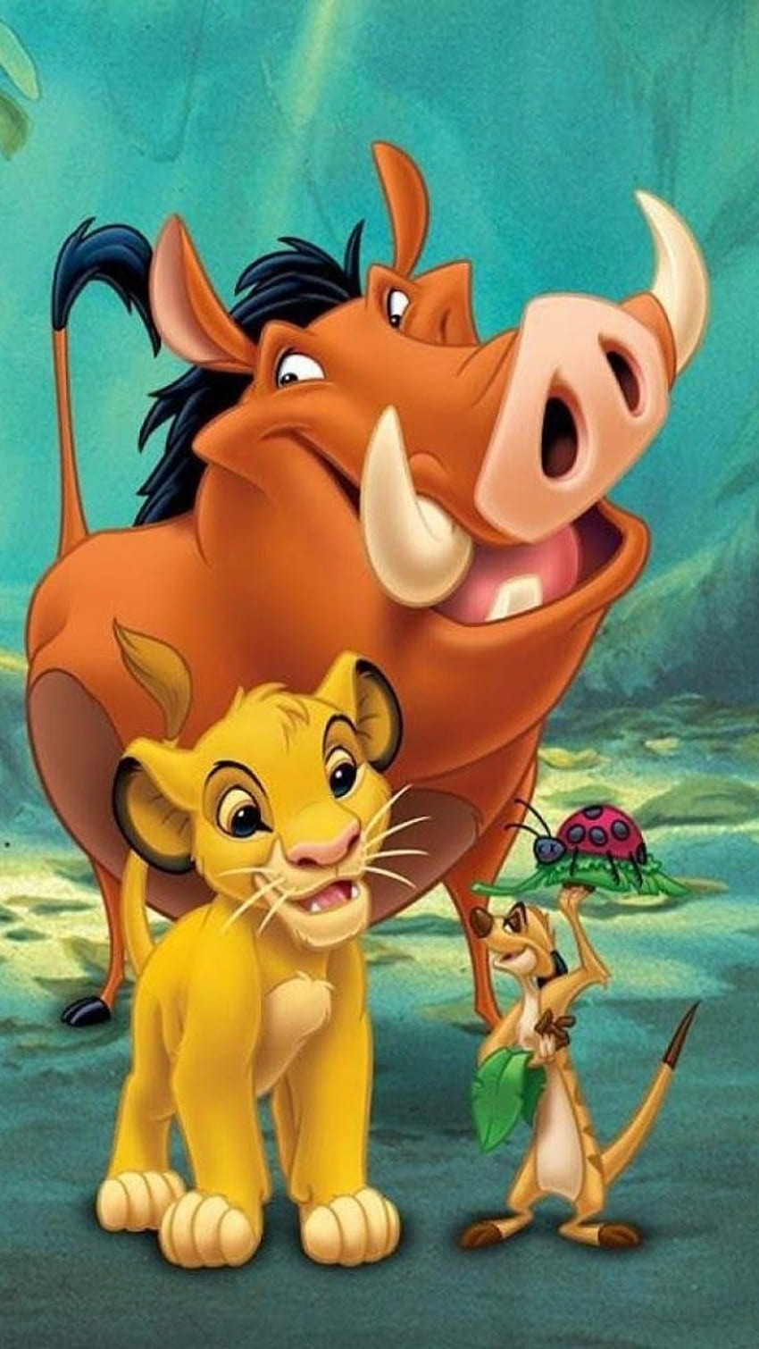 Lion King, Simba Friends, simba, friends HD phone wallpaper