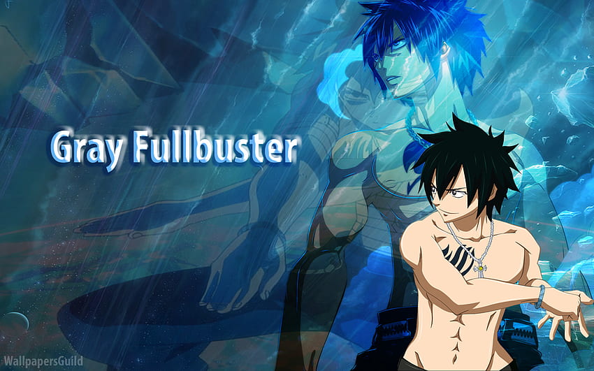 Szary Fullbuster Fairy Tail Tapeta HD