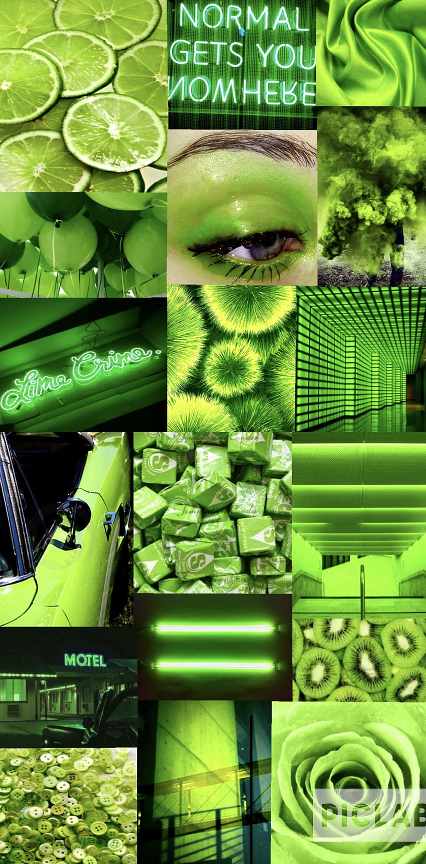 Green Aesthetic  Green Neon Light Wallpaper Download  MobCup
