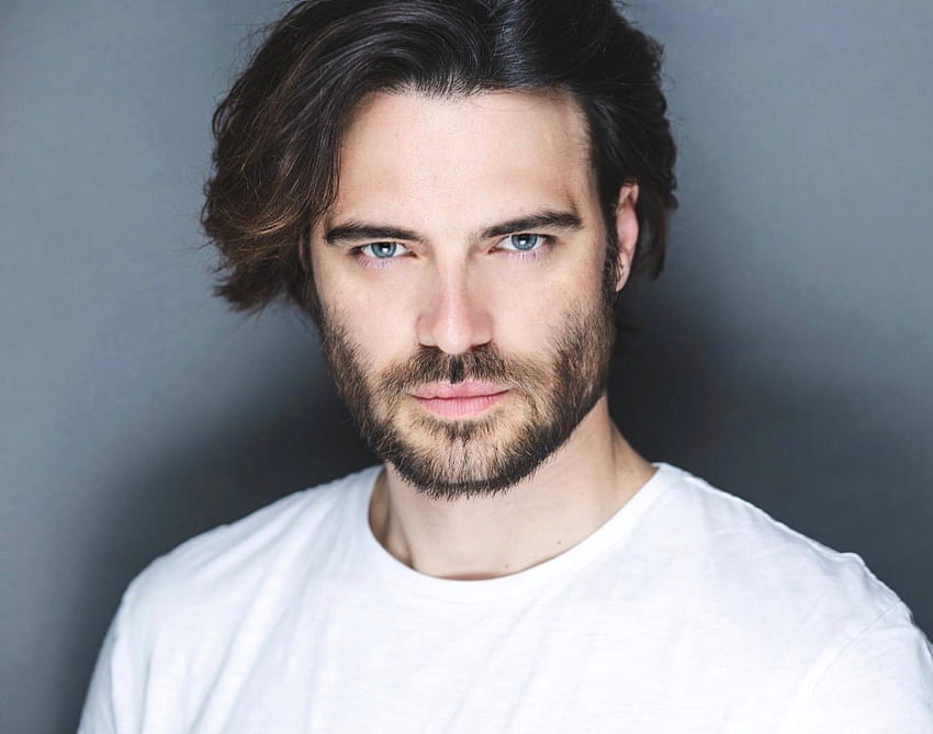 Giulio Berruti, face, actor, man, white HD wallpaper