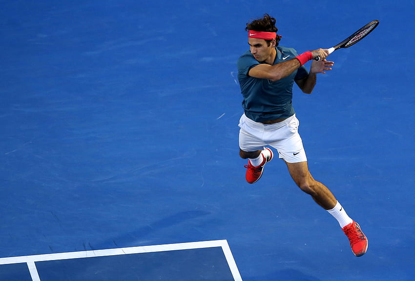 Roger Federer Novo, logo Roger Federer papel de parede HD
