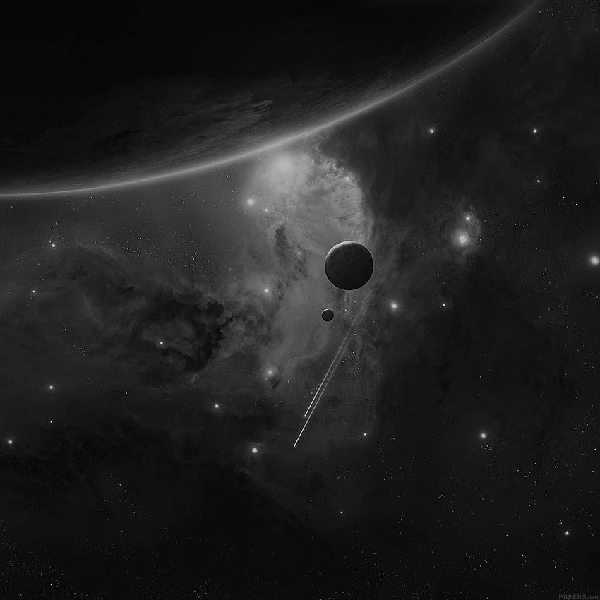 Amo los papeles. planetas espacio abstracto arte oscuro fondo de pantalla del teléfono