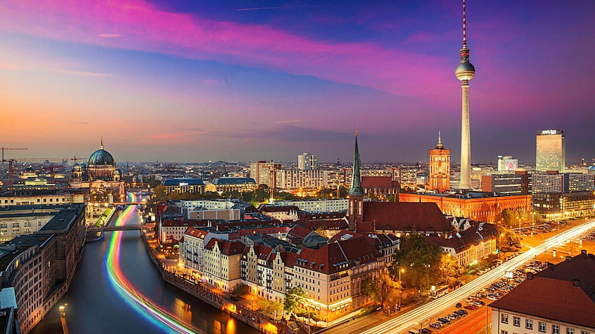 Berlin , Ville, Europe, Allemagne, Villes d'Europe Fond d'écran HD