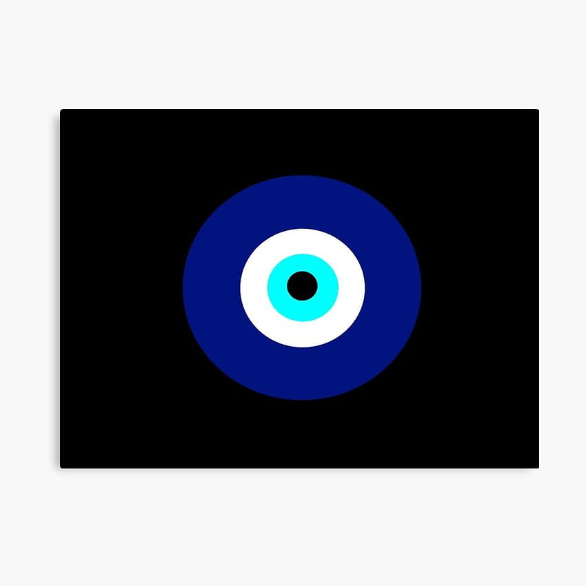 Evil Eye- Black background Poster by HD phone wallpaper