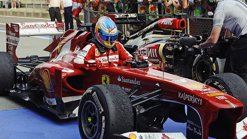 Fernando Alonso, Ferrari, Formula 1 / and Mobile Background HD wallpaper