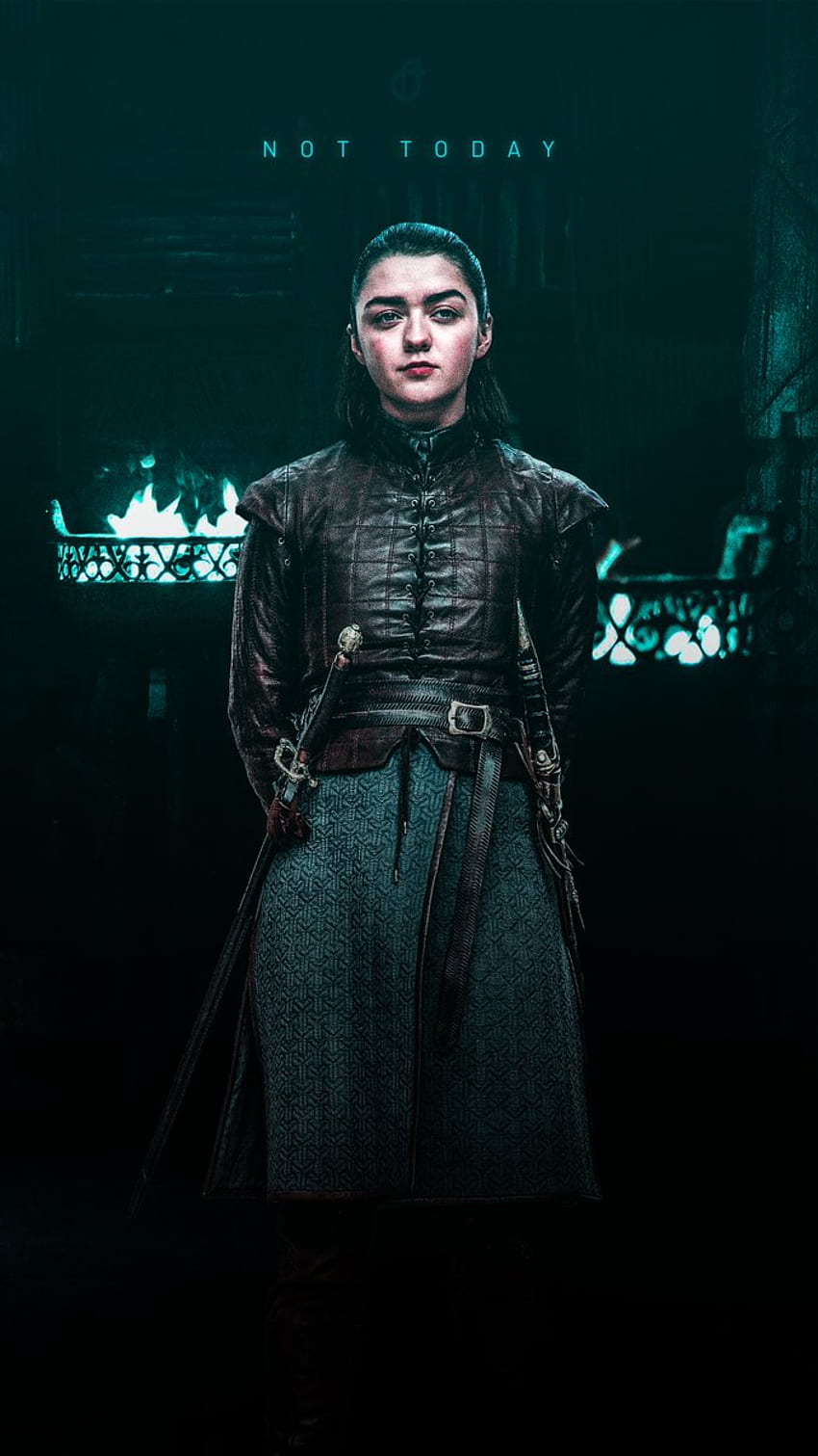 Arya Stark Phone, Arya Stark Season 8 HD phone wallpaper