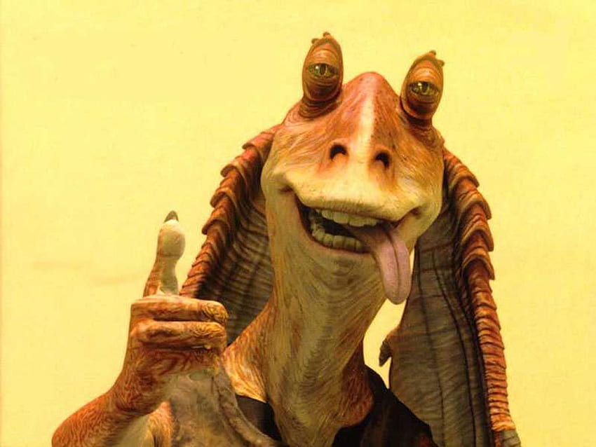 Für Freitag: 5 Dinge aus den Star Wars-Prequels, die scheiße waren, Jar Jar Binks HD-Hintergrundbild