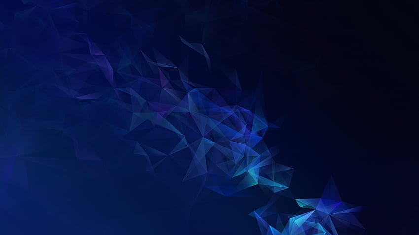 Samsung Galaxy S9 Stock Low Poly Art Laptop Full , Abstract , , And Background HD wallpaper