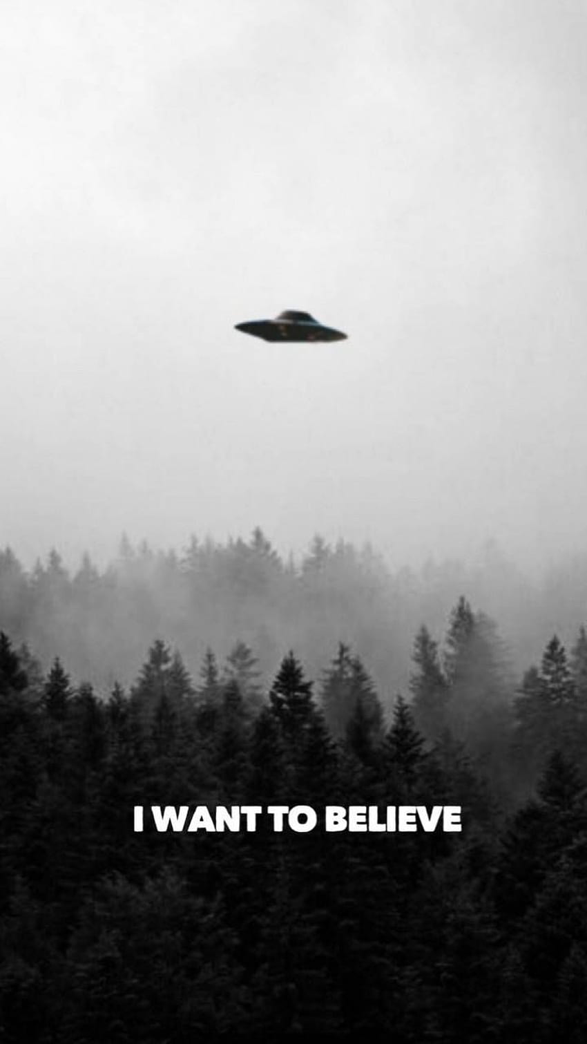 I want to believe HD phone wallpaper