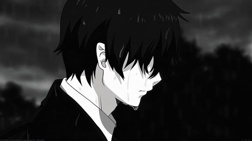 Emo-Anime, trauriger Emo HD-Hintergrundbild