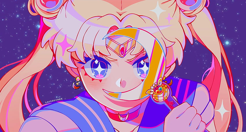 SAVI✿사비, Sailor Moon Kawaii fondo de pantalla