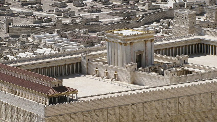 A Look Inside Jerusalem's Sacred Temple HD wallpaper