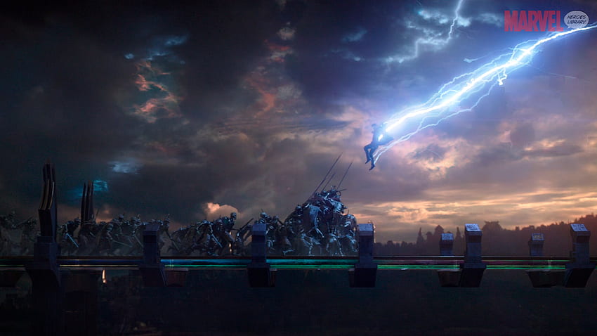 Marvel : Ragnarok. Marvel Heroes Library, Thor Lightning HD wallpaper