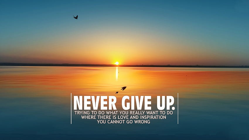 Never Give Up Background. Give, Never Give Up Quotes HD wallpaper | Pxfuel