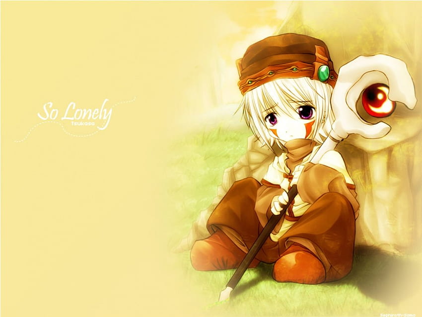 So Lonely, little boy, anime, lonely HD wallpaper