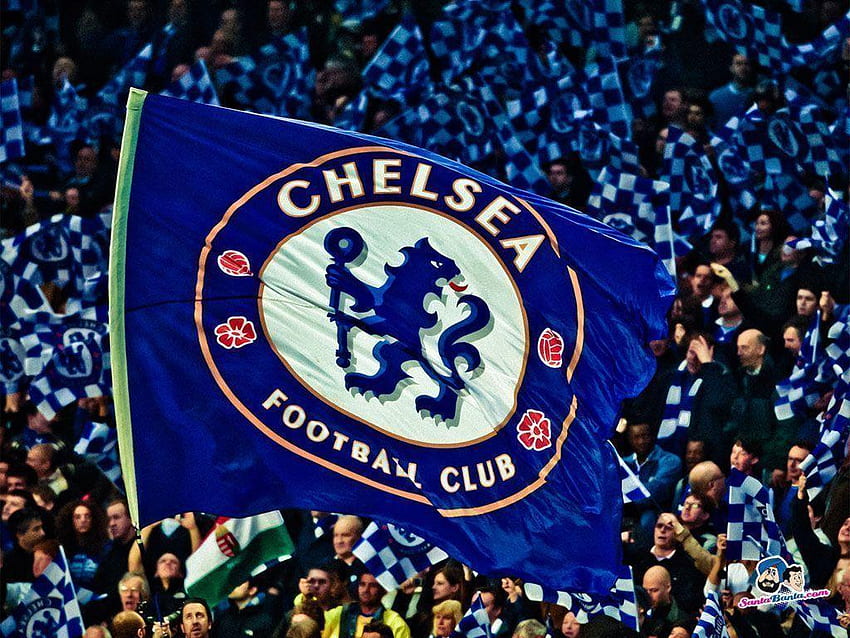 Chelsea FC Flagge, Chelsea Football Club HD-Hintergrundbild