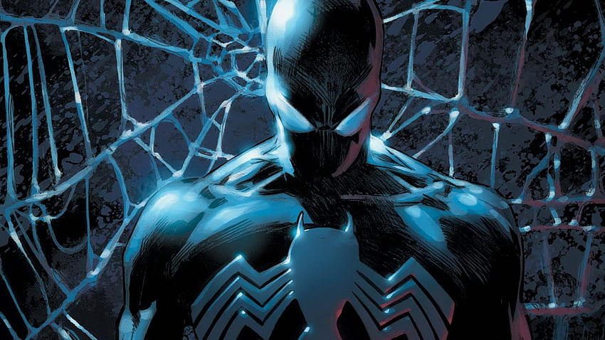 Dimensiones destrozadas - Symbiote Spiderman - y antecedentes, Symbiote Spider-Man fondo de pantalla