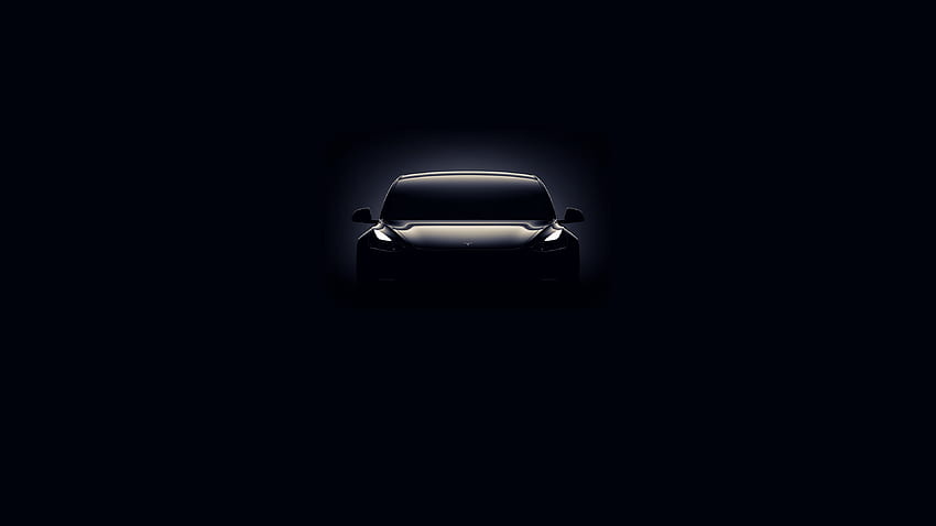 Tesla modelo 3, negro mate Tesla modelo S fondo de pantalla