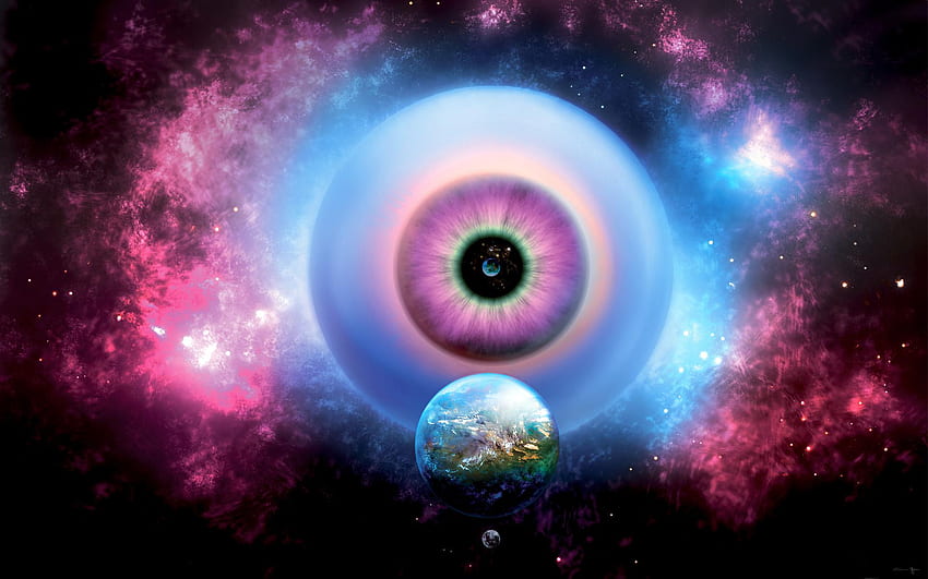 Eye Of God , Cosmic God HD wallpaper