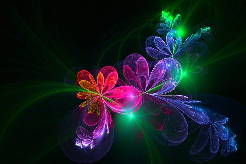 ❀.BOUQUET BRILLIANTLY.❀, Abstract, colorful, bouquet, glow, imagination, Digital Art, colors, shines, wonderful, Fractal Art, petals, blossoms, sparkle, amazing, 3D, Bouquet Brilliantly, sweet, florals, beautiful, brilliantly, bloom, spread, pollen, creations, pretty, cool, flowers, Raw Fractals, lovely HD wallpaper