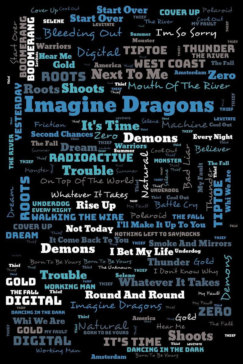 Hafsa Zahid on Imagine dragons in 2019. Imagine, Dan Reynolds HD phone wallpaper