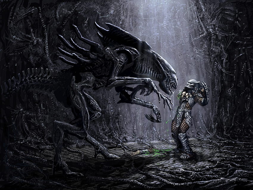 1290x2796px, 2K Free download | Mother Alien and Predator, space ...