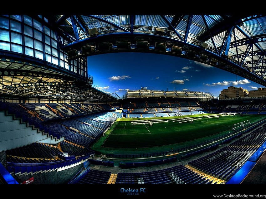 Fond du stade de football de Stamford Bridge, stade du PSG Fond d'écran HD