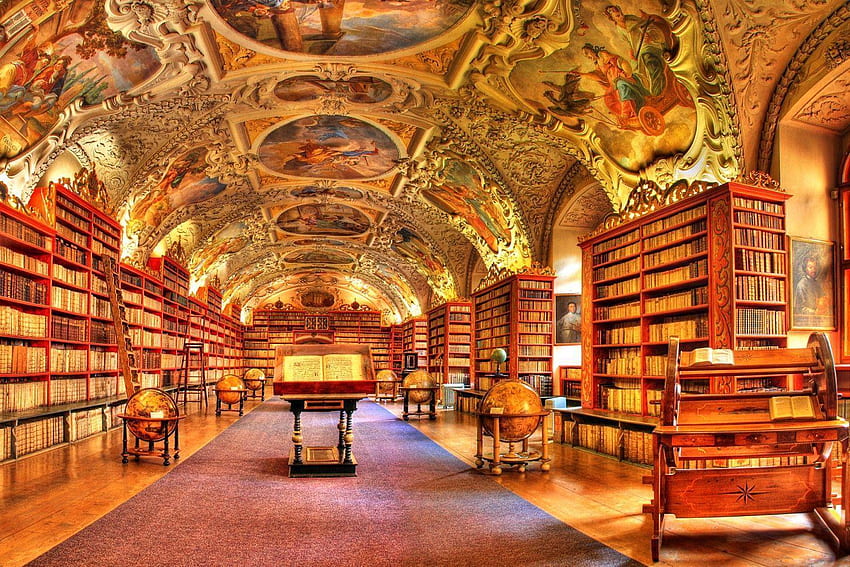 Library, Old Library HD wallpaper