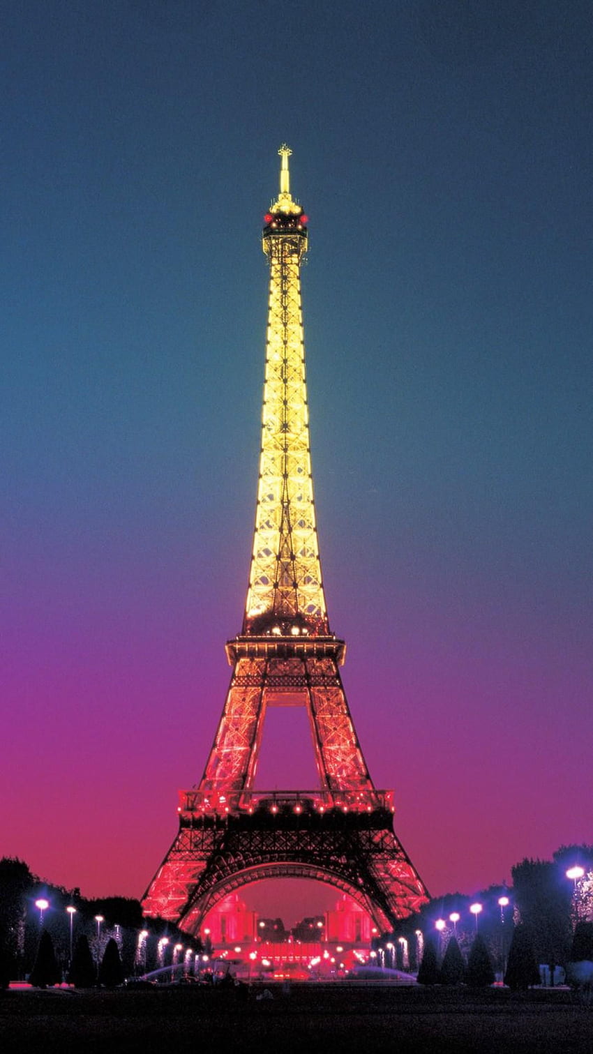 Eiffel Tower Wallpaper 4K Paris France Evening 2978