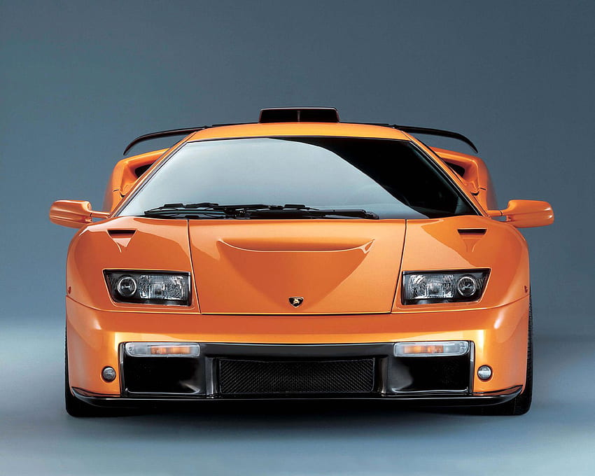 Laranja-Lamborghini, auto, laranja, lamborghini, carro papel de parede HD