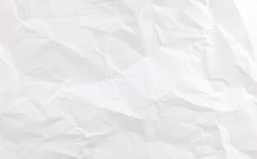 Old White Crumpled Paper Sheet Background Texture - Background & Textures General - Background & Textures, Crushed Paper HD wallpaper