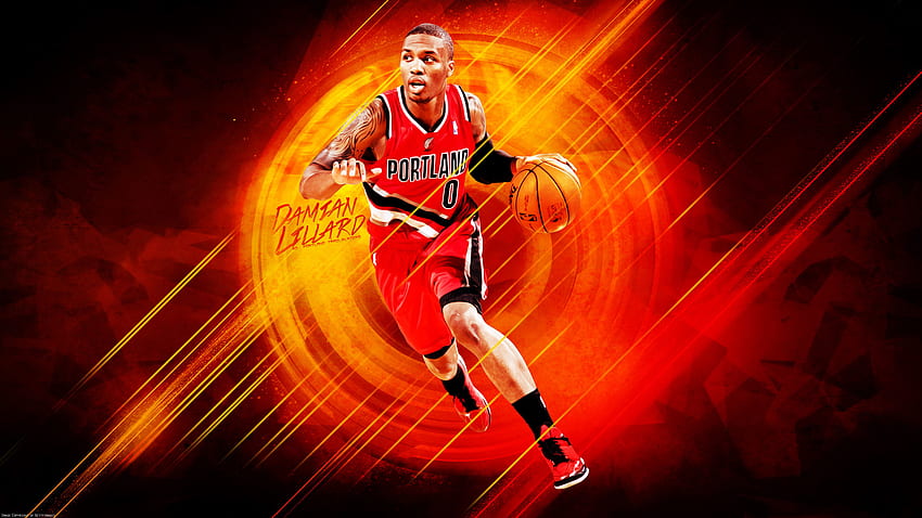 Damian Lillard Blazers Rookie HD wallpaper