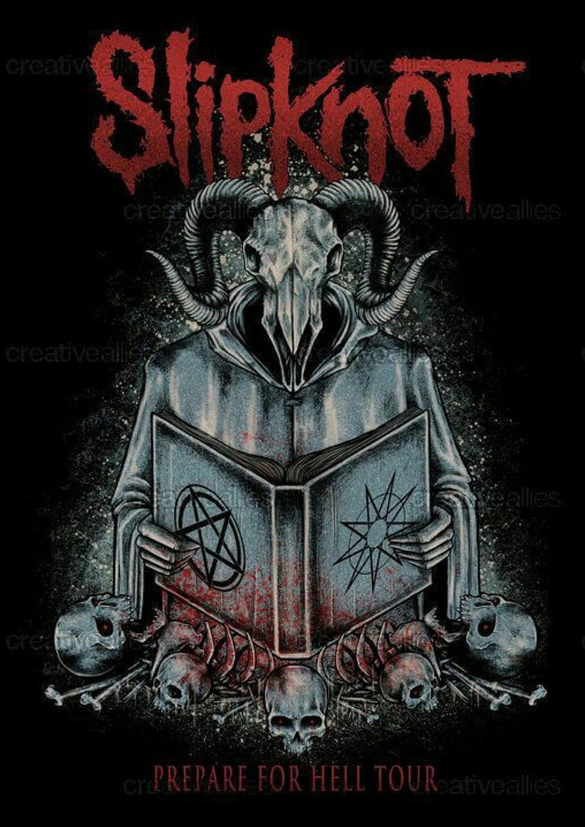 Slipknot, red, symbol HD phone wallpaper