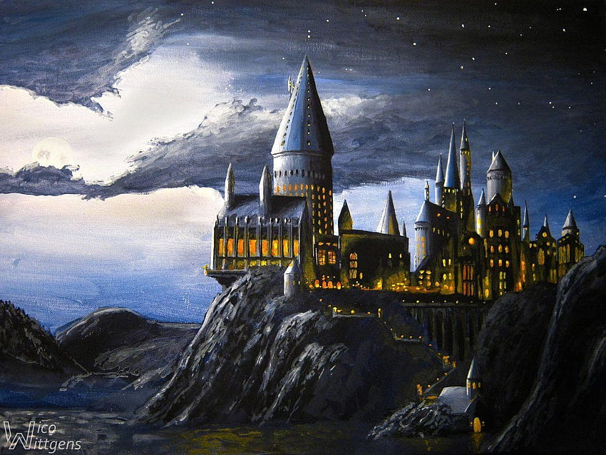 Castelo de Hogwarts papel de parede HD