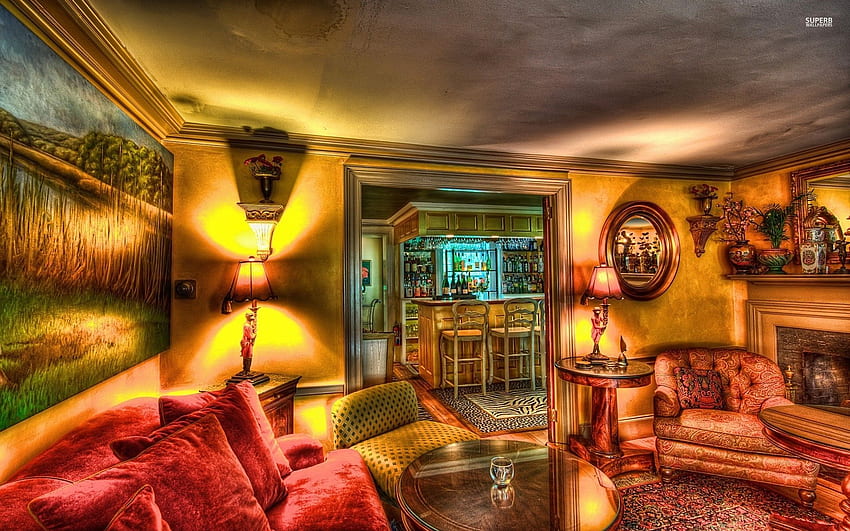 Cigar lounge . Cigar lounge, Lounge HD wallpaper