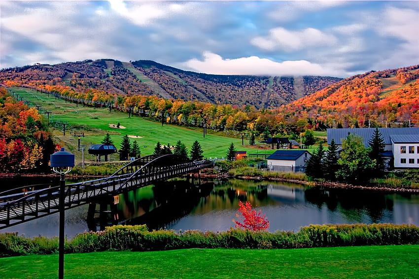 Czy Vermont będzie centrum turystyki marihuany na Wschodnim Wybrzeżu? Konopie, lato Vermont Tapeta HD