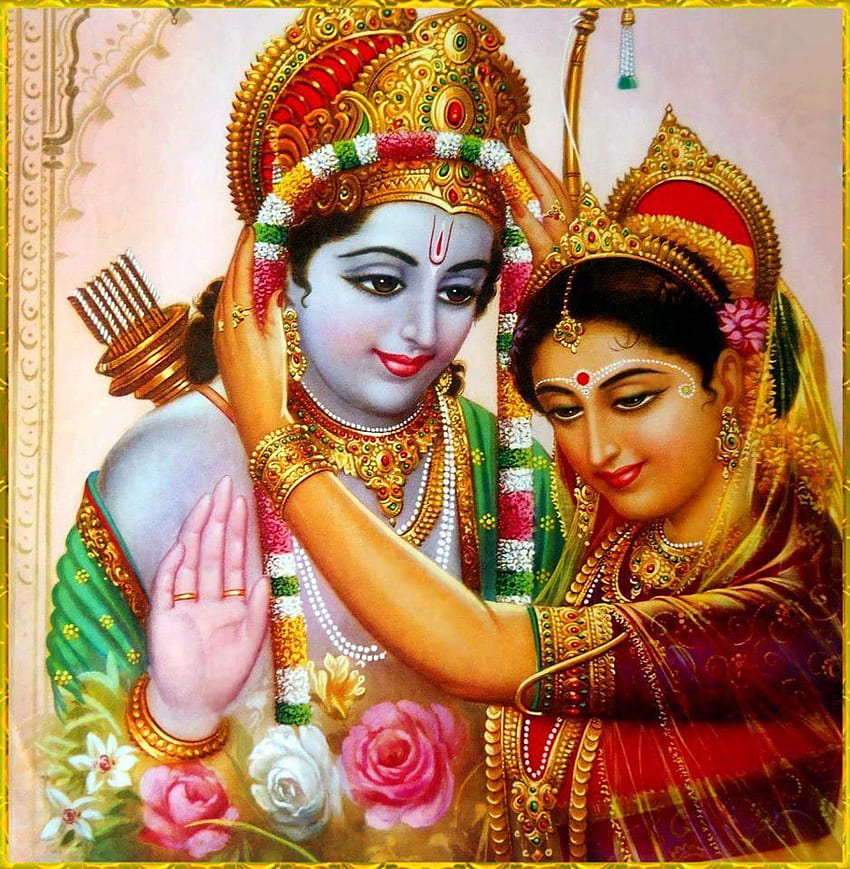 Hindu Bhagwan Ram Sita & . of Lord Rama Sita, Ramudu HD phone wallpaper