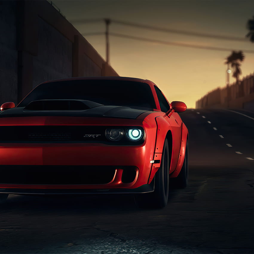 Red Challenger 3440X1440 (Page 2), Cool Dodge Challenger HD phone wallpaper