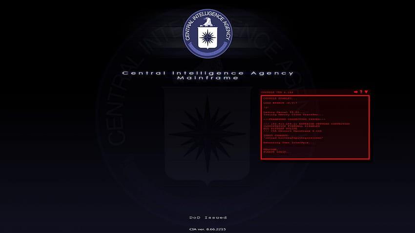 CIA Central Intelligence Agency crime usa america spy logo hacking, Hacker Logo HD wallpaper