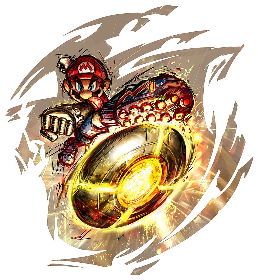 Mario Strikers Charged(Wii) 모든 사이드킥과 팀 캡틴을 포함한 아트워크 HD 전화 배경 화면