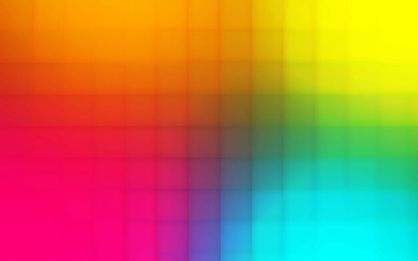 Абстрактен, фон, ярък, многоцветен, пъстър, квадрати, кубчета, пиксели HD тапет