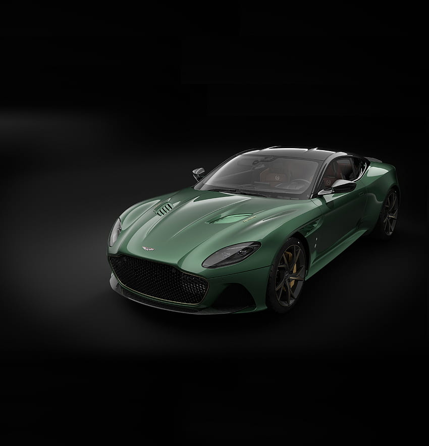 Green, Aston Martin DBS, portrait HD phone wallpaper