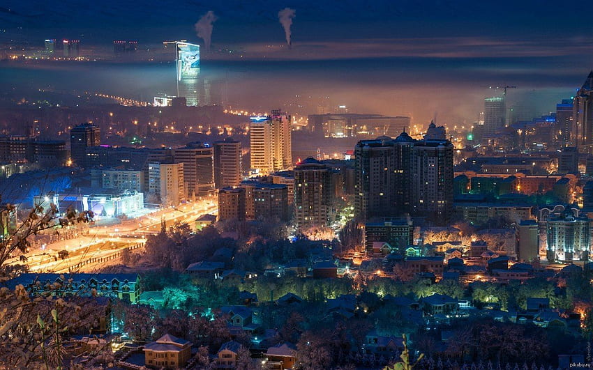 Almaty Kasachstan HD-Hintergrundbild