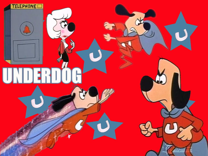 Underdog, classic, tv, cartoon, hero, funny HD wallpaper
