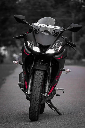 Download R15 V3 Sports Bike Forest Wallpaper | Wallpapers.com