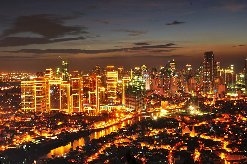 Metro Manila Filipiny Strona 289 SkyscraperCity [] na Twój telefon komórkowy i tablet. Poznaj Manilę. Manila, panoramę Manili Tapeta HD