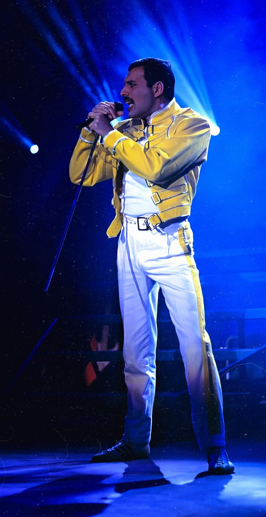 Ekran blokady Freddiego Mercury'ego Tapeta na telefon HD