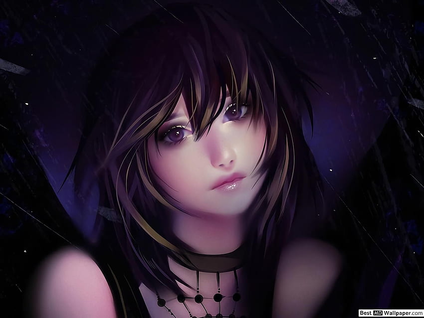 Sad anime girl, Heartbroken Anime HD wallpaper