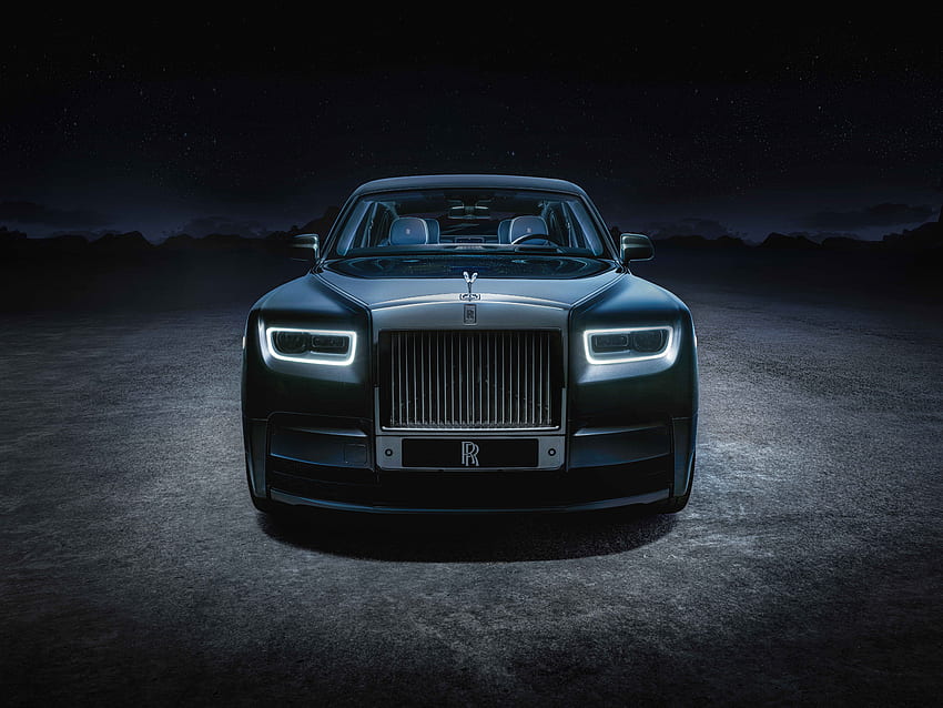 Rolls-Royce Phantom EWB Tempus Collection 2021 มุมมองด้านหน้า วอลล์เปเปอร์ HD