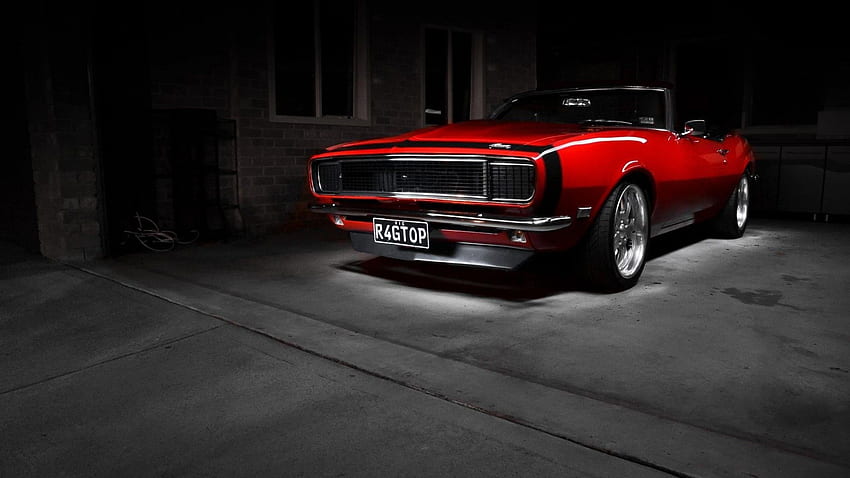 Old Muscle Cars background, Old American Cars HD wallpaper